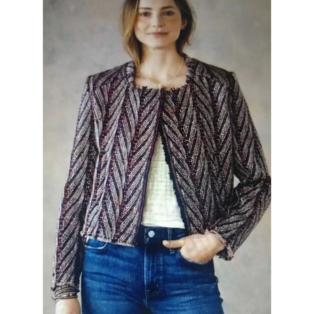 Driftwood Multicolor Patterned Blazer - image 1